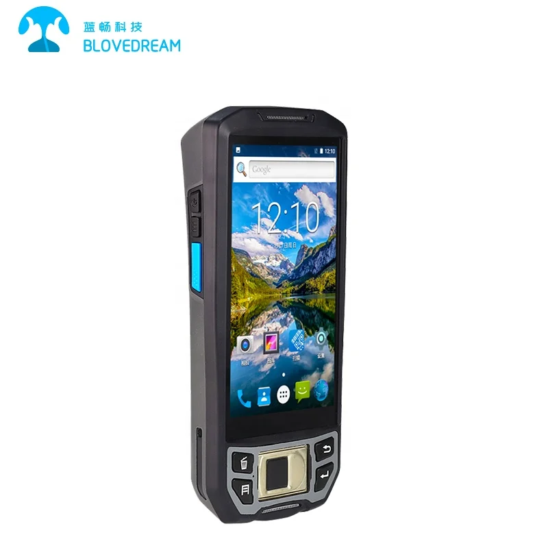 Фото Blovedream U9000 Animal Ear Tag Rfid-считыватель Android 8.1 с портативным терминалом клавиатуры с RFID-считывателем, сканером штрих-кода №2