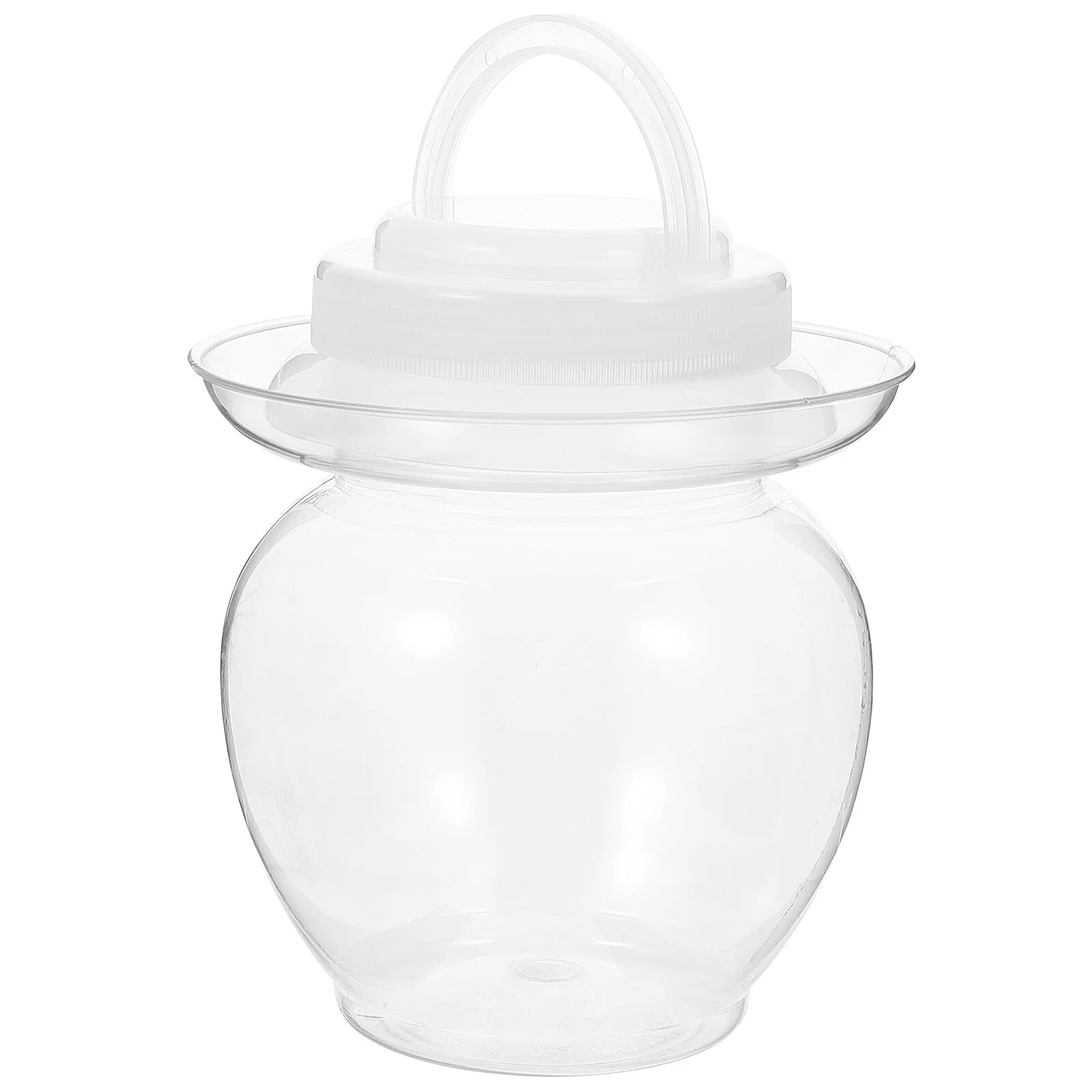 

Plastic Kimchi Jar Clear Vitroleros Para Sealed Container Vegetable Transparent Pickle Sealing Mini Jars Pickling Food