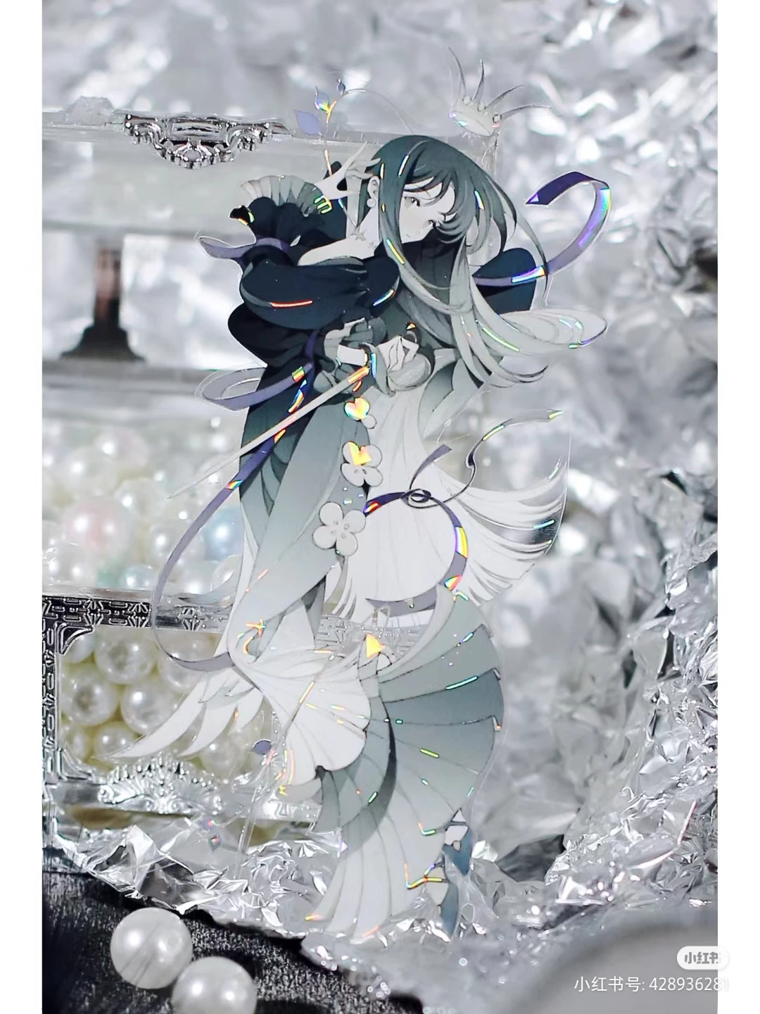 

1 Loop Beautiful Angel Girl Shiny PET Tape