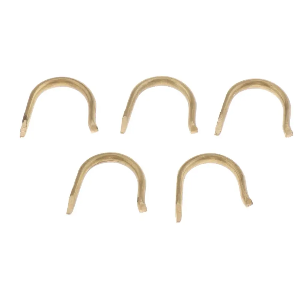 

3 Pieces Brass Wind Trumpet Finger Hooks Suitable Trumpet Accessories