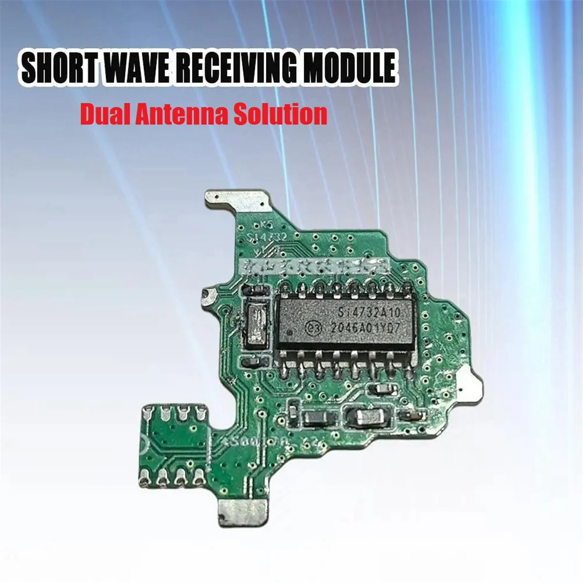 Модуль радиомодификации SI4732 + антенна 2xDonut для Quansheng UVK5/UVK6 ShortWave FM решение двойной