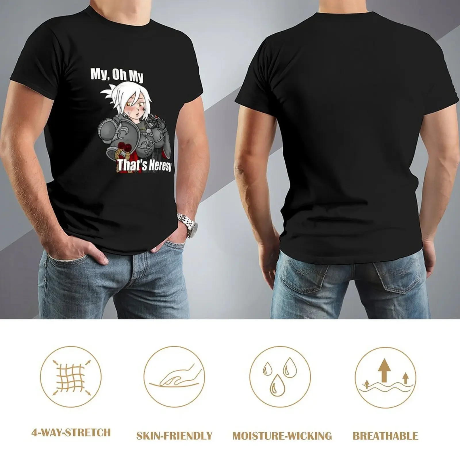 Футболка My Oh That's Heresy комплект летних футболок для мужчин в тяжелом весе