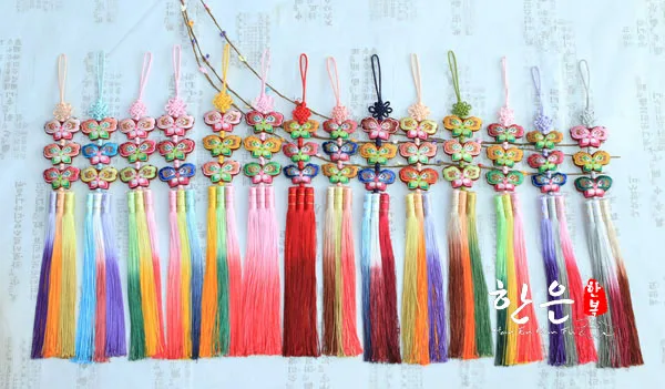 

Три бабочки, Подвеска невесты Hanbok, импортированная из Южной Кореи/искусственная кожа, аксессуары для больших событий