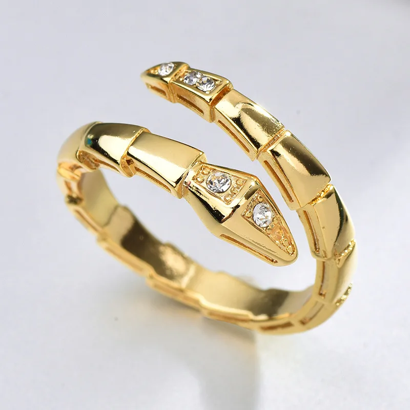 

Женские кольца Snakelike, модные кольца для женщин, роскошное кольцо для влюбленных, ювелирные изделия, подарок, бриллиантовые кольца, мужские к...