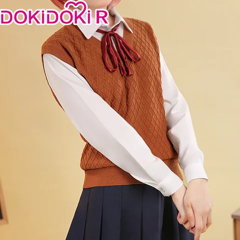 Косплей костюм Sayori/Natsuki/Yuri/Monika из игры Doki Doki Literature Club