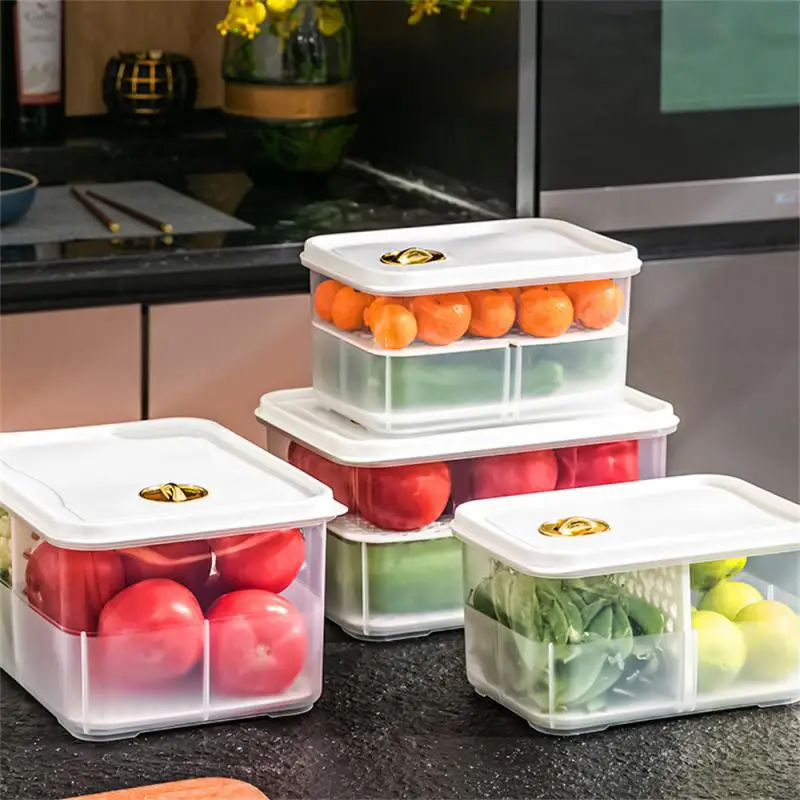 

Контейнер для хранения в холодильнике с крышкой и таймером