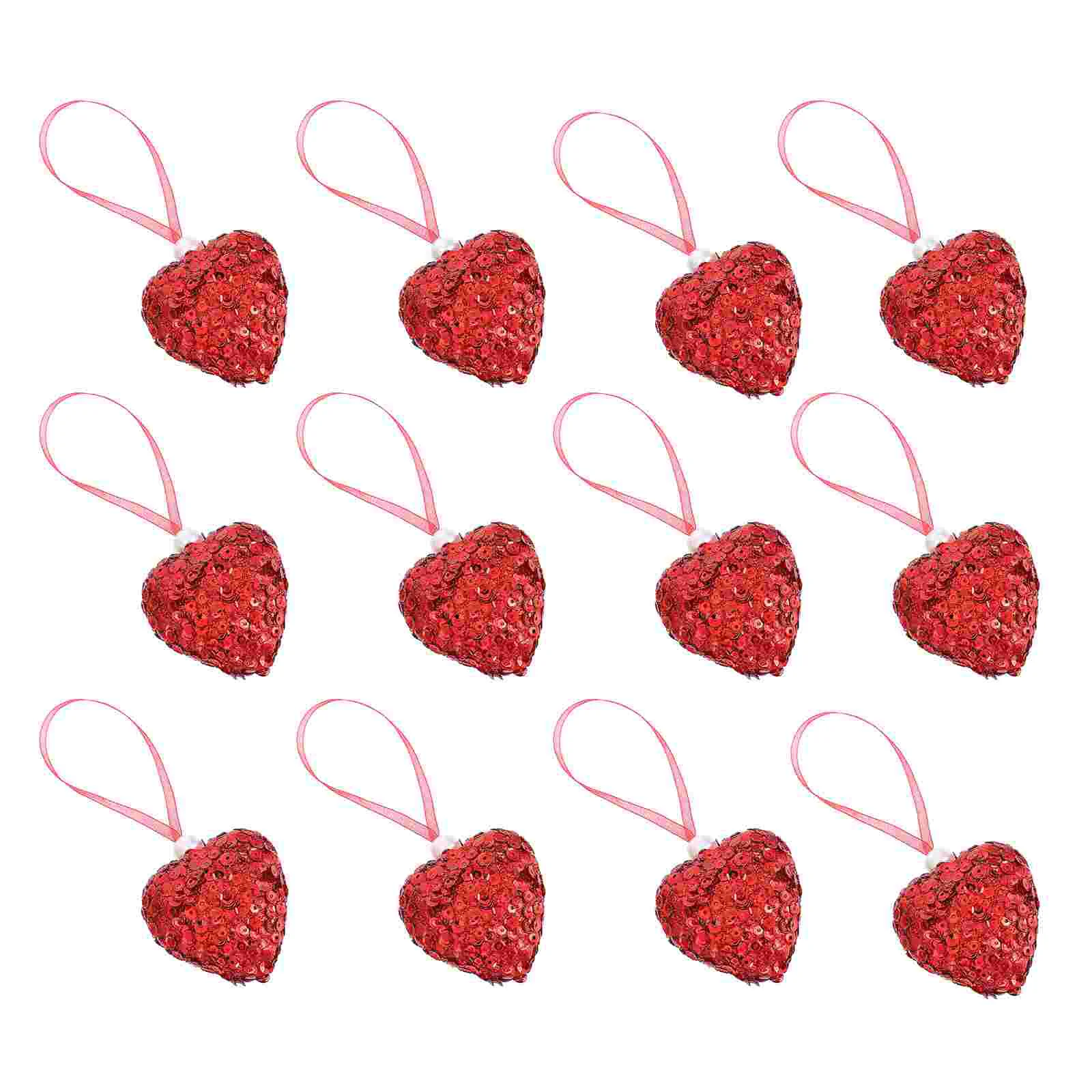 

Heart Valentine Ornaments Hanging Decoration Day S Ornament Christmas Wedding Party Tree Shaped Baubles Tag Gift Valentines