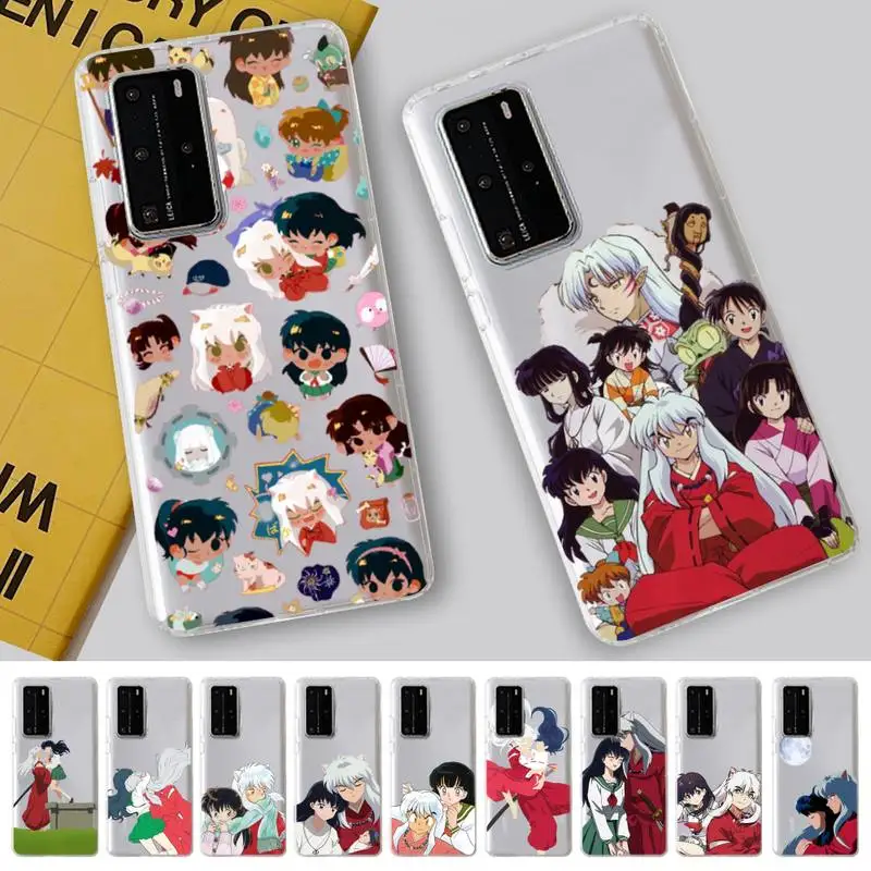 

YNDFCNB Anime Inuyasha Phone Case for Samsung S20 ULTRA S30 for Redmi 8 for Xiaomi Note10 for Huawei Y6 Y5 cover