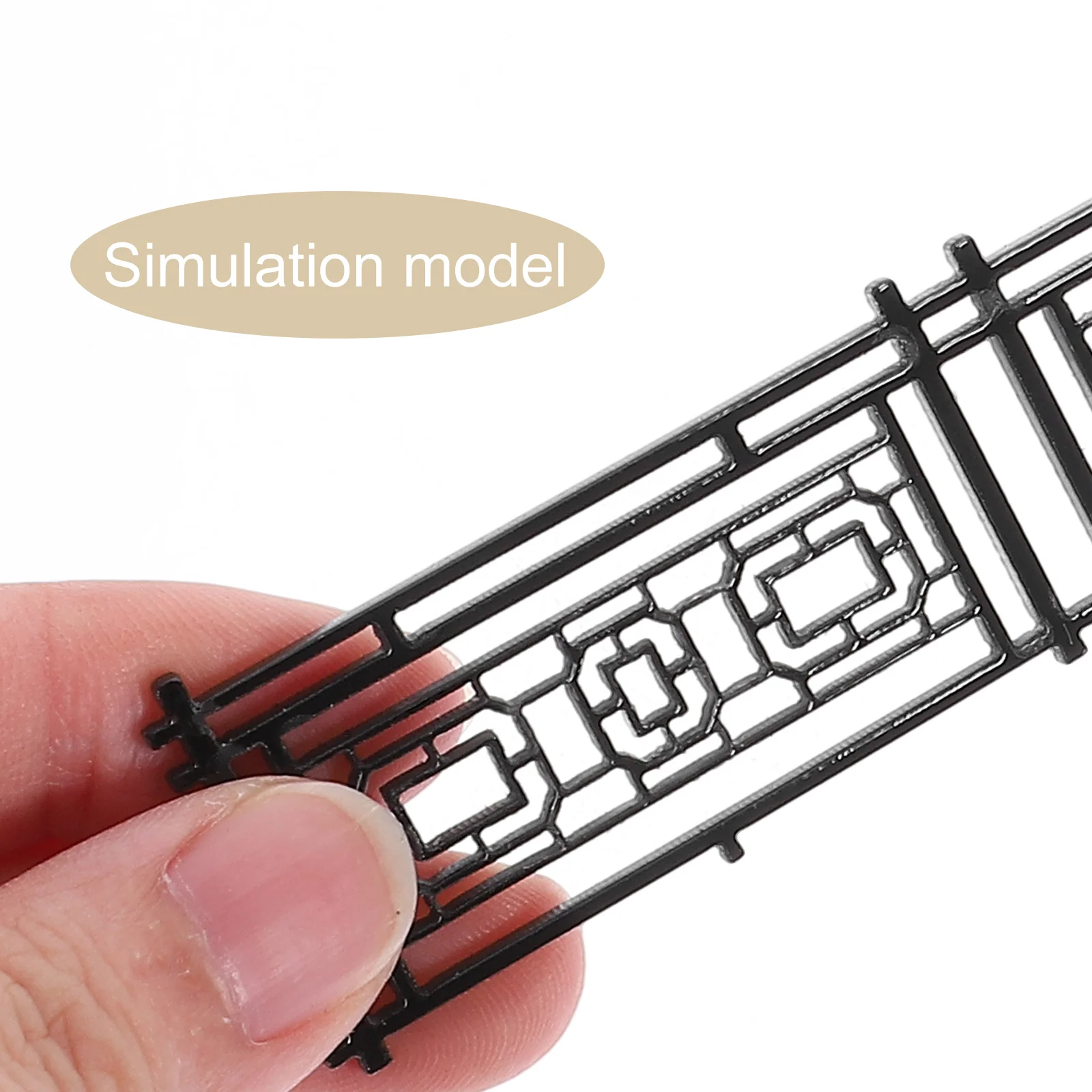 Собранная вручную песочница архитектурная модель перила украшение сада