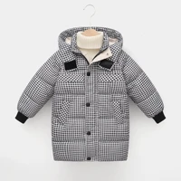 autumn winter girls jacket keep warm hooded fashion windproof outerwear birthday christmas coat 4 5 6 7 8 years old kids clothe
