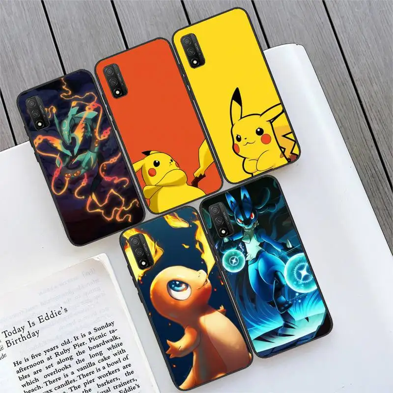 

Cute Anime Pokemones Phone Case For Samsung A20E A32 A31 A21 A12 A11 A02 A71 A51 A20S A70 A50S soft Cover Fundas