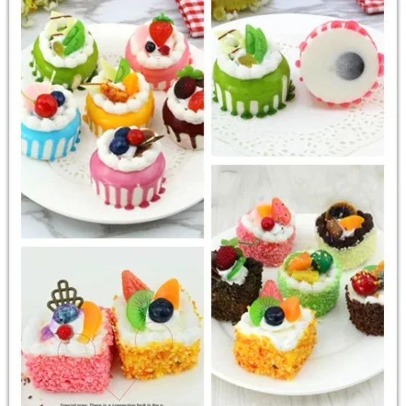 Искусственное пирожное Магнитная паста для холодильника украшения стола