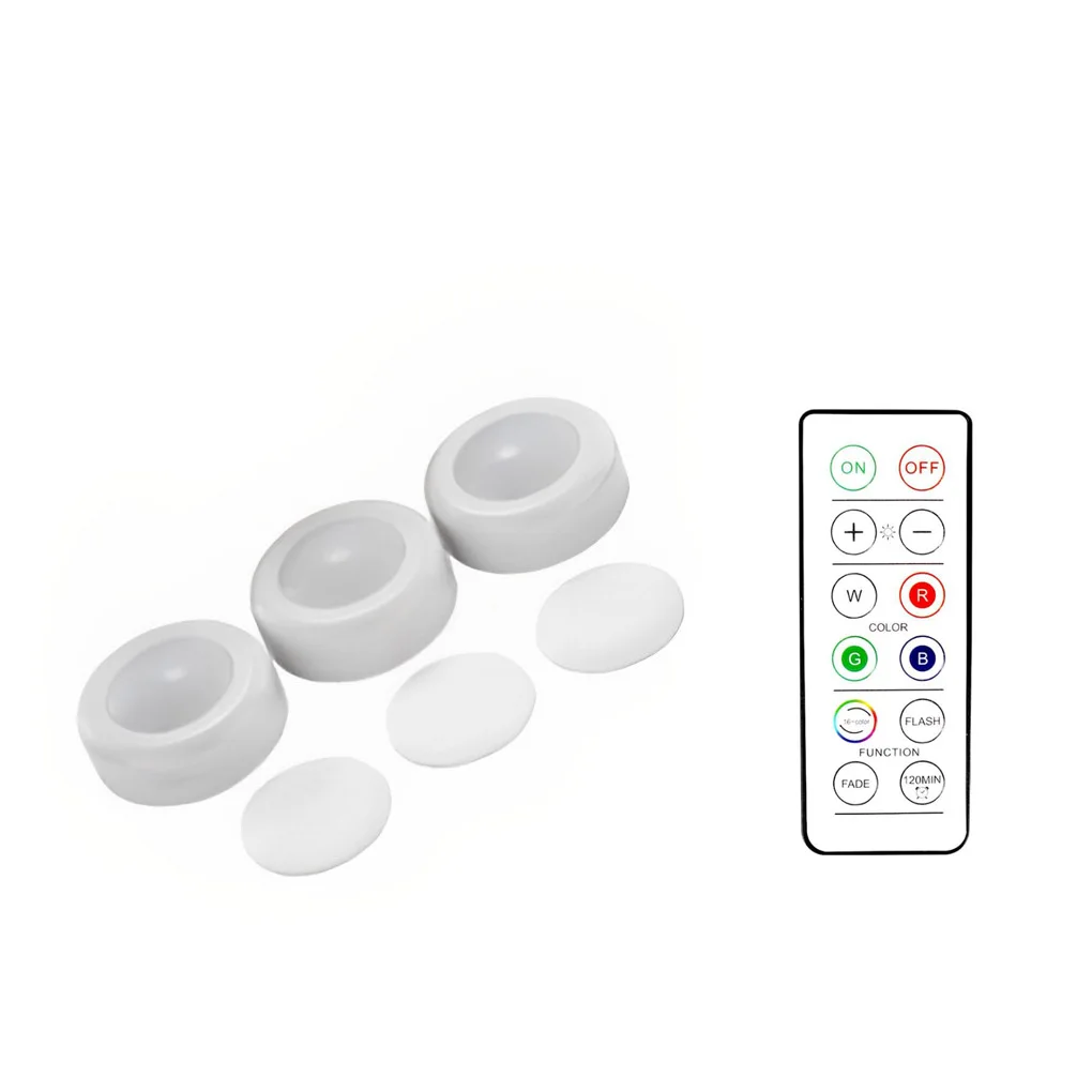 

1 Set Remote Control LED Light RGB 10 Gear Replacement Night Lamp