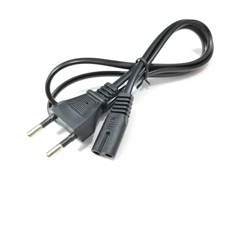 

Штепсельная вилка европейского стандарта, 2-зубчатый порт, кабель питания переменного тока