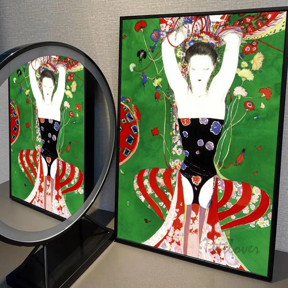 Аниме постер финальной фантазии Yoshitaka Amano настенное искусство домашний декор для