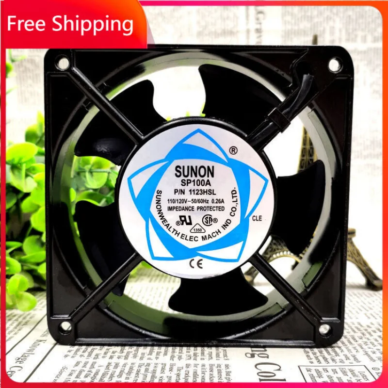 1 шт. для SUNON SP100A 1123HSL 12038 12 см 110/120 В 0.26A охлаждающий вентилятор