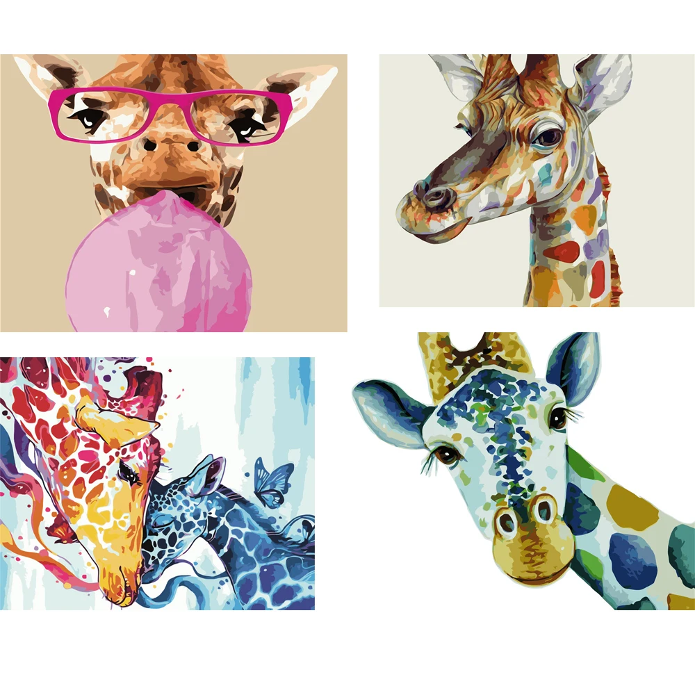 

Картина по номерам «Жираф», 40x50 см