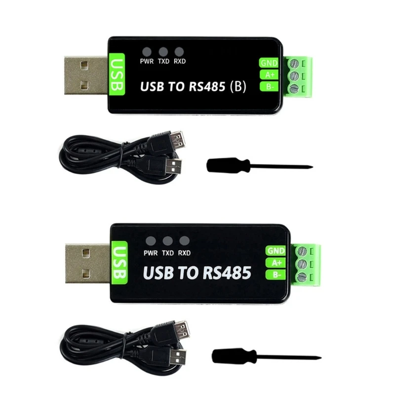 

Последовательный преобразователь Waveshare с USB на RS485, модуль связи RS485 300-921600Bps, встроенная схема ESD, Прямая поставка