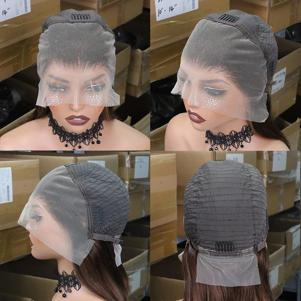 Новинка! Парик-каре 427 Highlight Bob Wigs, прямой, с кружевной передней частью, из натуральных волос, бордовый 99J, омбре, цветной, 13x4, короткий парик-каре из натуральных волос. (art.: 3920da2d90fa0) - 3920da2d90fa0