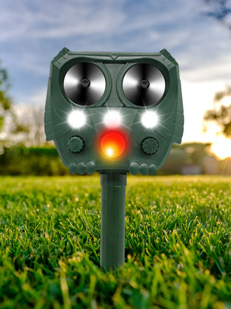 Ультразвуковой Репеллент Для Животных Кошек И Собак Водонепроницаемый На