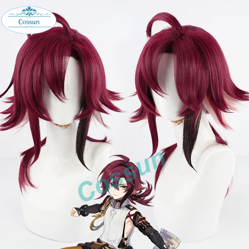 

Shikanoin Heizou Cosplay wig Game Genshin Impact Cosplay Costume Women Men Halloween 2022 Anime
