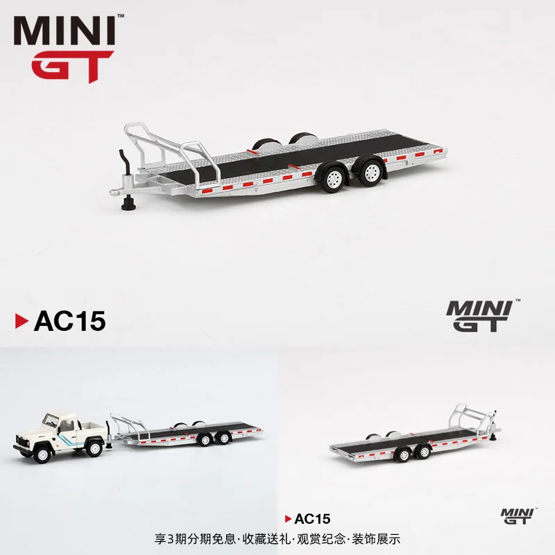 

The MINI GT 1:64 Trailer Car Hauler Trailer Type alloy Car model