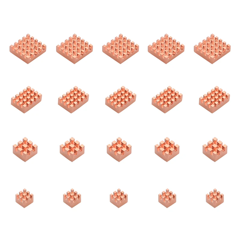 Алюминиевый радиатор DIXSG для Raspberry Pi 4 аксессуар радиатора с термопрокладкой на