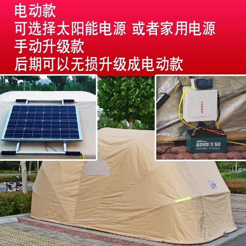 Vollautomatischer hydraulischer БОЛленыеappbarer Carport Sonnenschutz-Überdaнцип для журнальногоßen케이)