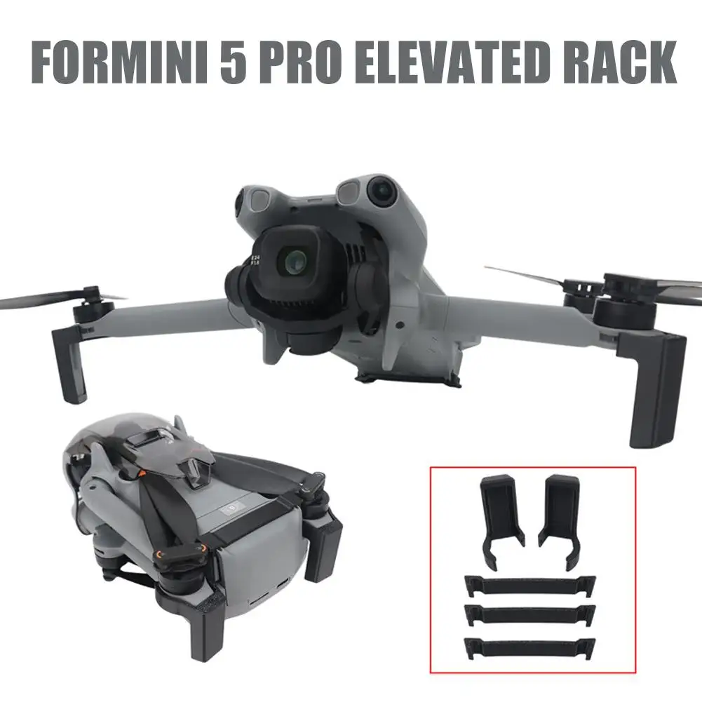 Фото Удлиненное шасси для dji Mini 5 Pro — поднимает распродажу, предотвращает износу со встроенными аксессуарами для крепления на штатив №3