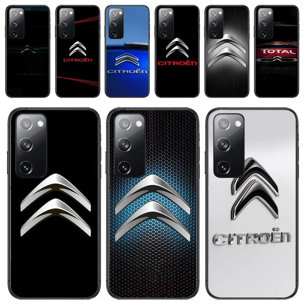 

Citroen Car Logo Fashion Soft Phone Case For Samsung Galaxy S23 S21 S10 S30 S20 S22 S8 S9 S30 Pro Plus Ultra Fe Design New Cover