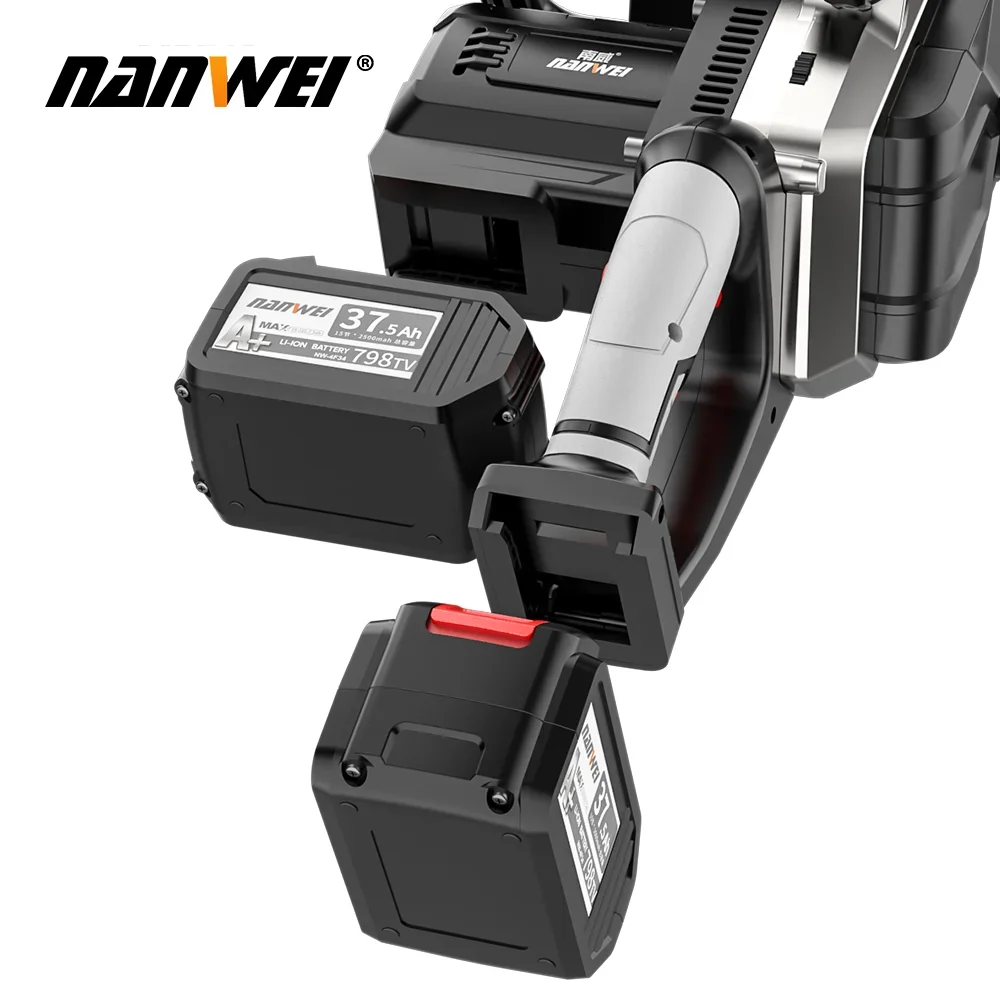 Портативная пила NANWEI для бензопилы с литиевым аккумулятором профессиональные