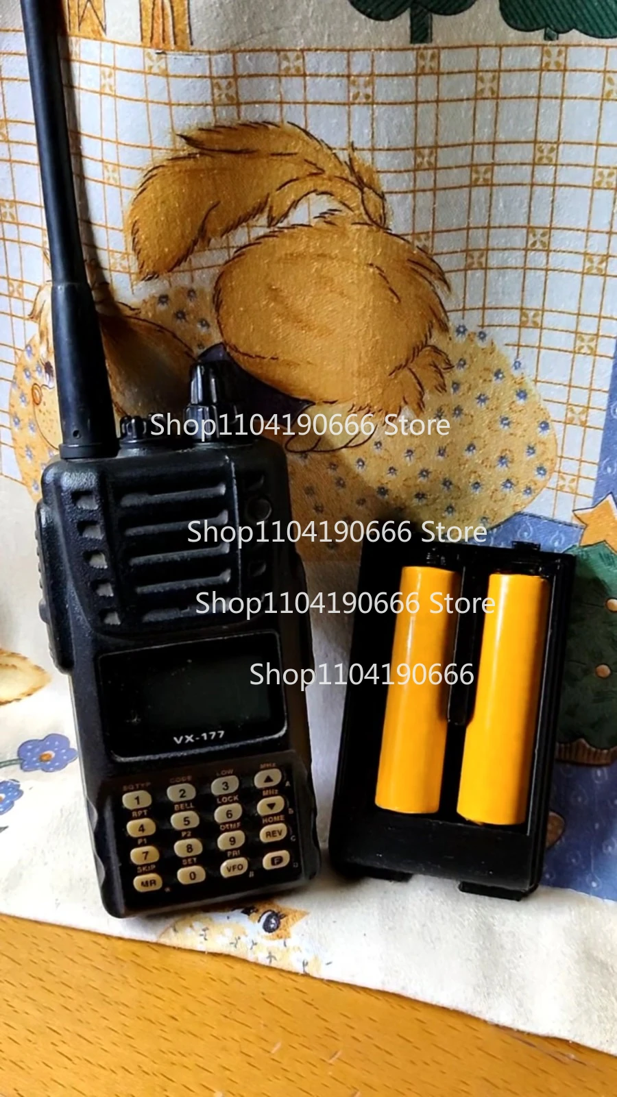Фото Чехол для аккумулятора USBC для рации YAESU VX-177 FT60R VX-168 VX-277 №2