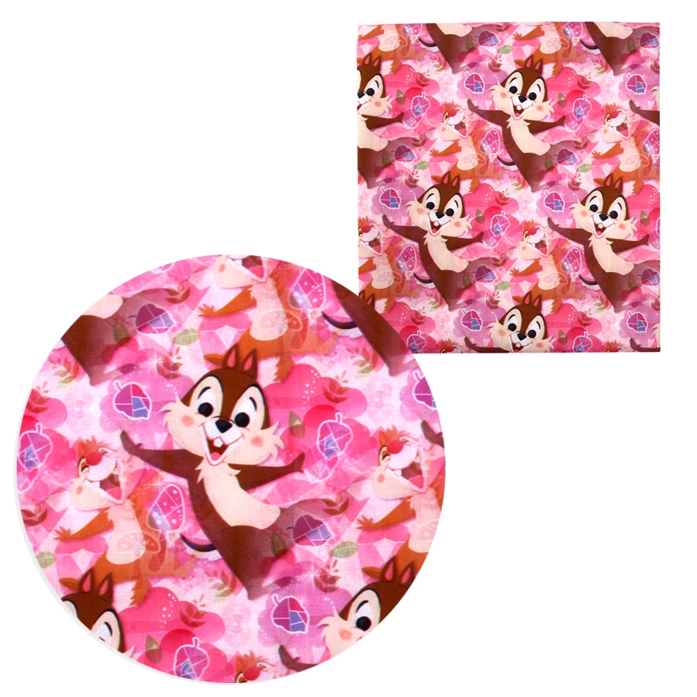 Ткань из полиэстера и хлопка для шитья 50*145 см