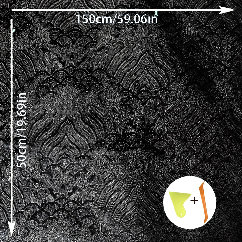 Наклейки для салона автомобиля в стиле JDM, клейкая вышивка, модные наклейки для автомобиля, модификация внутреннего потолка, столбы abc