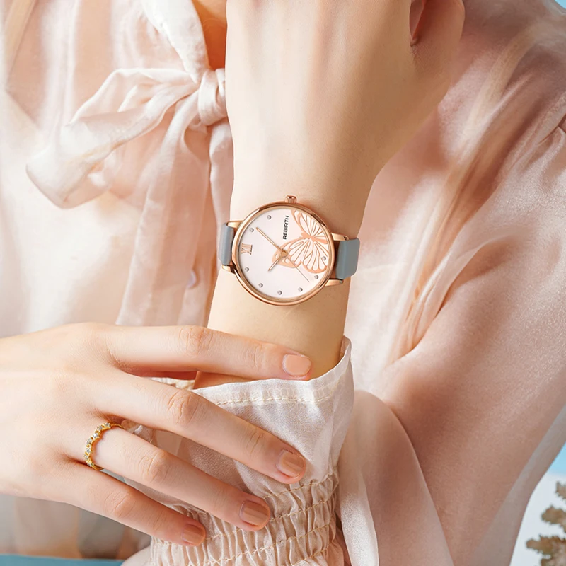 Рисунок 4 - Женские кварцевые часы с кожаным ремешком