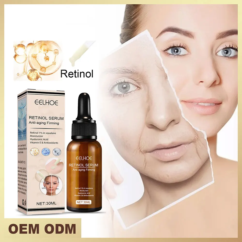 

Retinol Face Serum Lightens Fine Lines and Wrinkles Hydrates and Enhances Skin Tone Firming and Anti-aging Apple Skin Repair