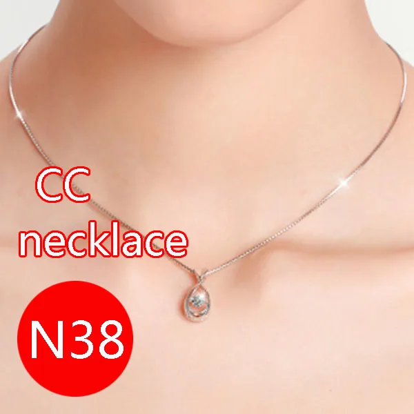 

N38 fashion necklace pendant sweater chain personality trend jewelry letter shape high quality couple gift