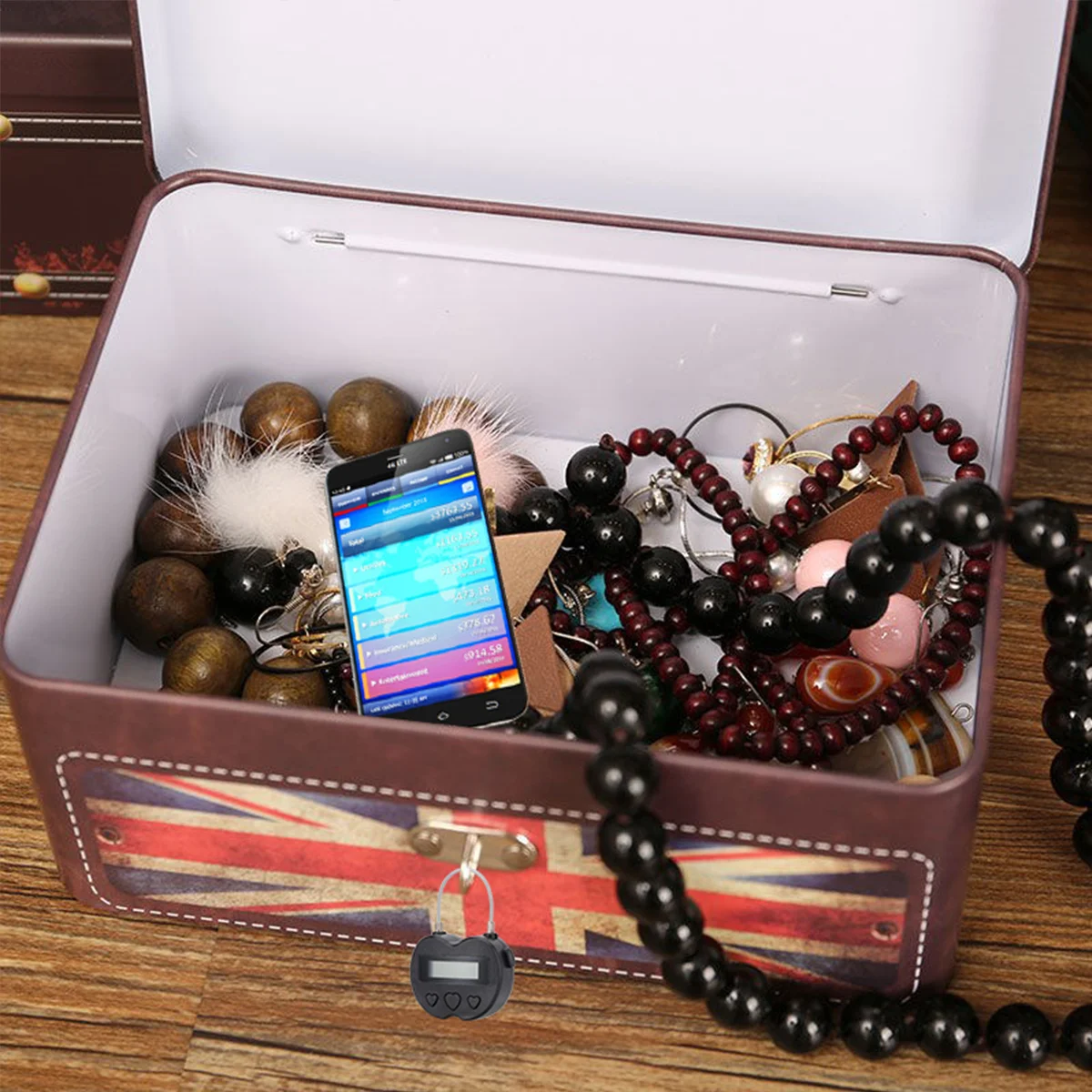 

Electronic Locks Digital Timers Workout Charging Intelligent USB Metal Anti-addiction Clockwork Smart