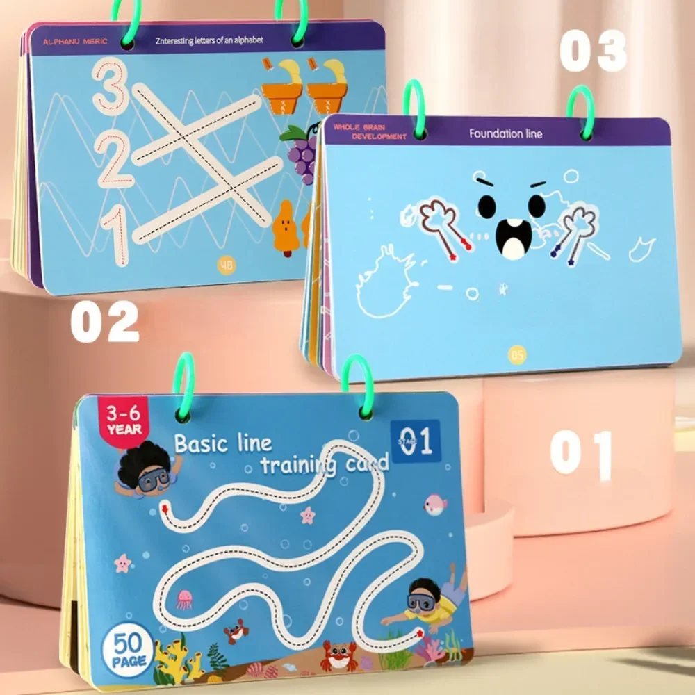 

Учебная книга для рисования и обучения по методике Монтессори