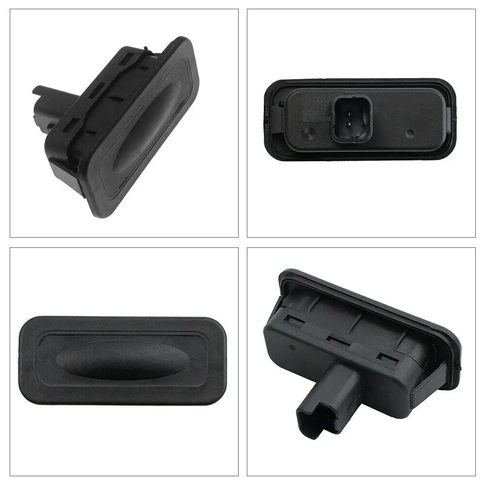 

Start Switch Tailgate Handle Rear Replacement Trigger Vehicle 12 V 1pcs 2 Pins 8200076256 Accessories Black Boot