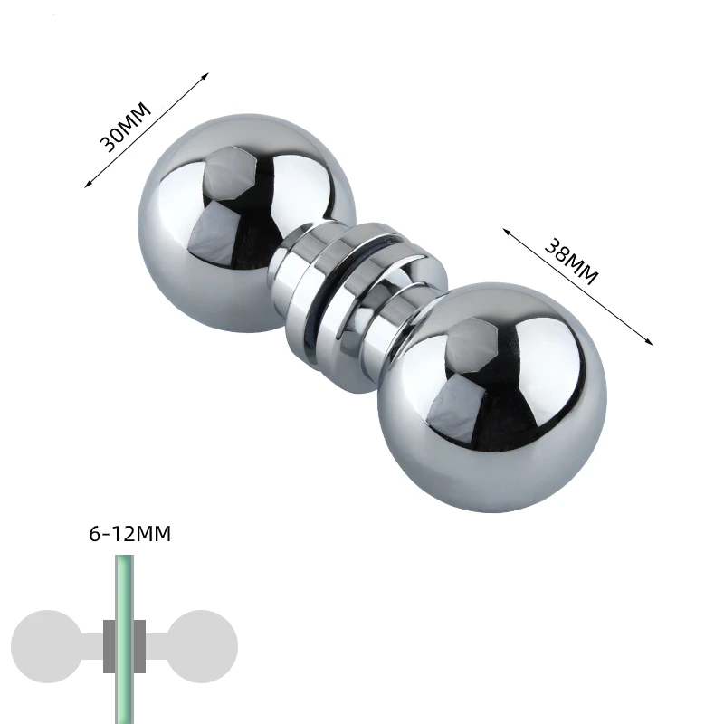 Kensharp современная стеклянная дверная ручка из нержавеющей стали 304 в современном