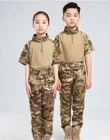 kids multicam camouflage tactical bdu suit special forces children boys camo outdoor training army military combat uniform set