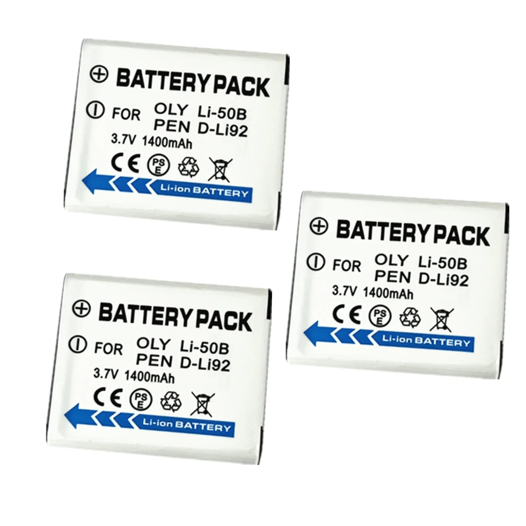 Аккумулятор Li-50B для Olympus VH-5 VH-510 VH-515 VH-520 VR-340 VR-370 XZ-1 XZ-10