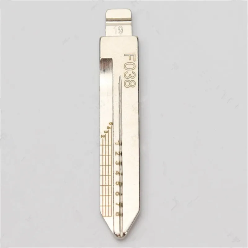 20 шт. No 19 FO38 лезвие ключа с гравировкой для Ford Edge F150 Kuga Lincoln Mustang масштабные ножницы