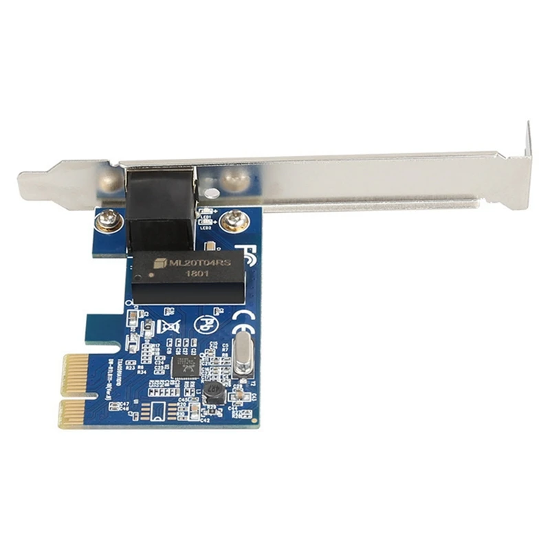 Гигабитная сетевая карта Pcie Rtl8111e и F-чип Сетевая 1000M Настольная домашняя Pci-E