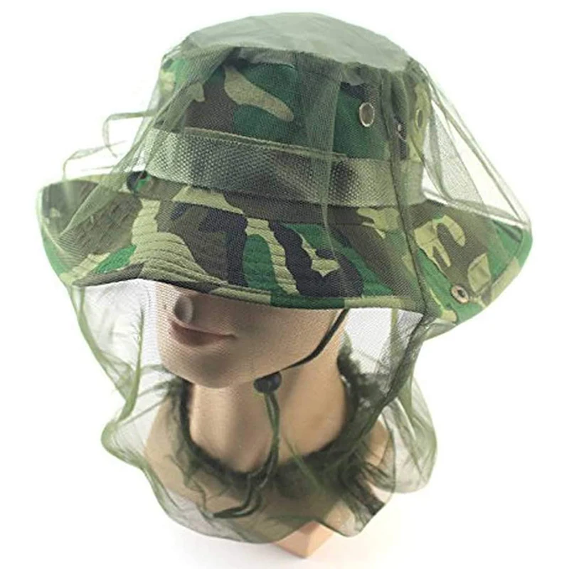 

Outdoor Anti-mosquito Hat Lightweight Anti-insect Hood Outdoor Fishing Hat Portable Head Cover Collecting Honey Preventing Bees