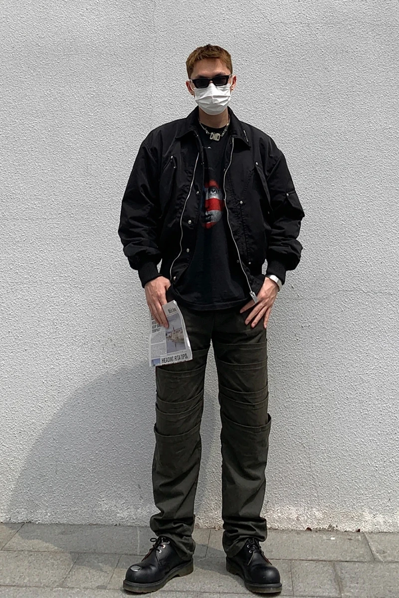 2024 Черная куртка 1017 ALYX 9SM высококачественные металлические пальто с логотипом