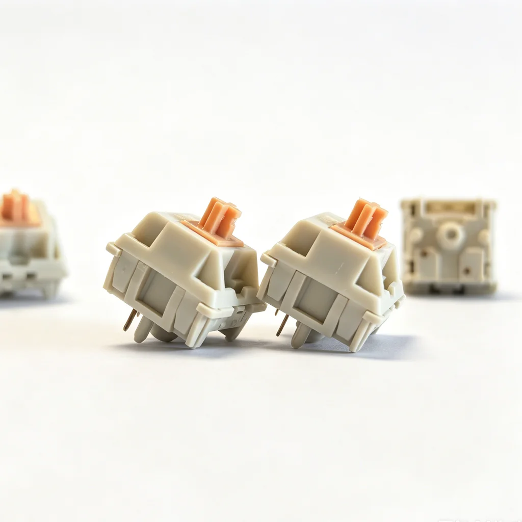 Фото Механический переключатель BSUN Holy Panda Switch 60g Strong Tactile 5pin для горячей замены, кастомные аксессуары, DIY-детали, заводская смазка №1