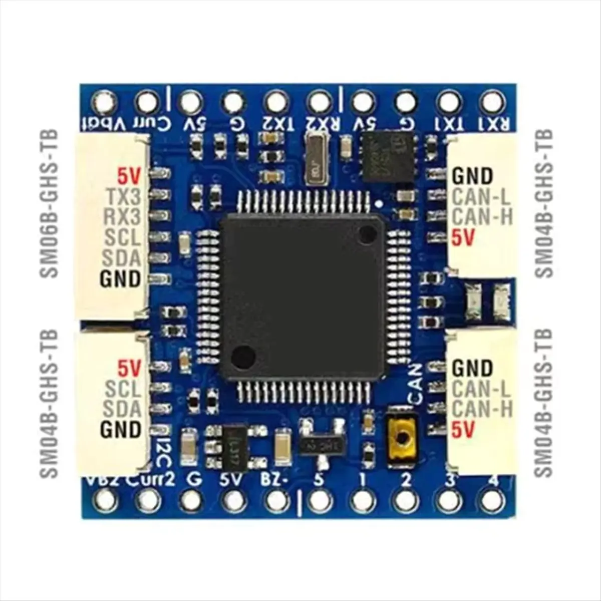CAN-модуль CAN-L431 AP Periph CAN Node Dronecan L431 26x26 мм для датчиков GNSS, барометра, скорости воздуха, GPIO-A22K (art.: 3920dc6193da7) - 3920dc6193da7