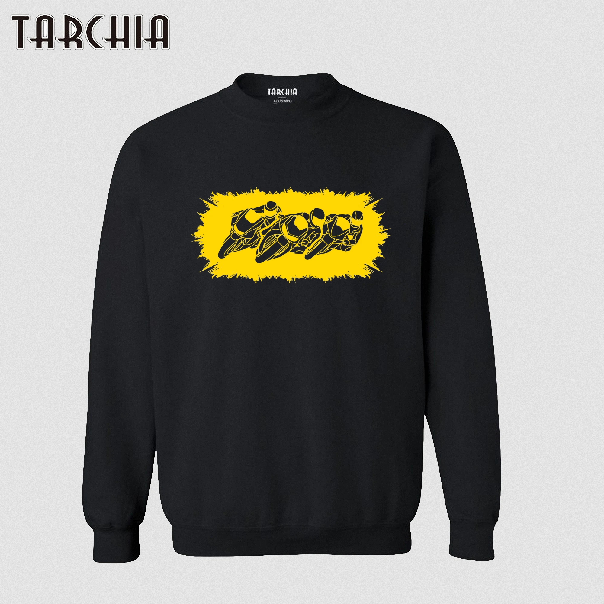 

TARCHIA 2023 модный мужской пуловер, худи, свитшот, гоночный мотоцикл, персонализированные мужские повседневные Большие размеры для родителей